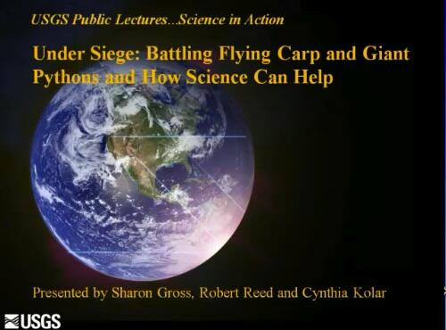 video thumbnail: Under Siege: Battling Flying Carp and Giant Pythons and How Science Can Help