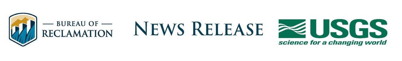 Bureau of Reclamation USGS Joint News Release Banner