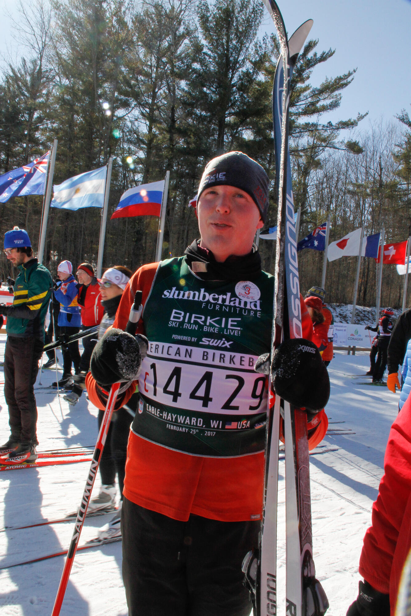 Photo of me from Birkie