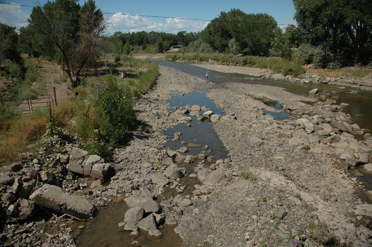 North Fork Gunnison River near Hotchkiss, August 2005