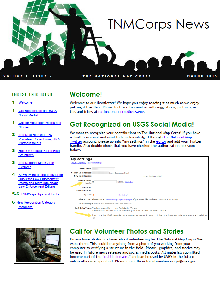THUMBNAIL TNMCorps Newsletter: March 2015 (Vol.1, Iss.4)
