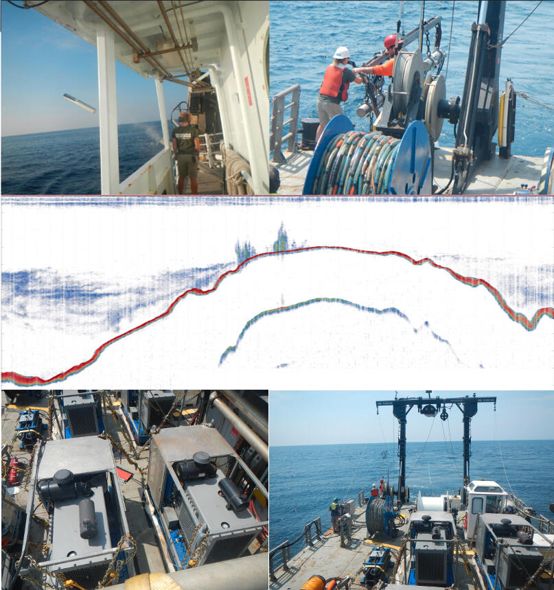 Collage of images for Woods Hole data release