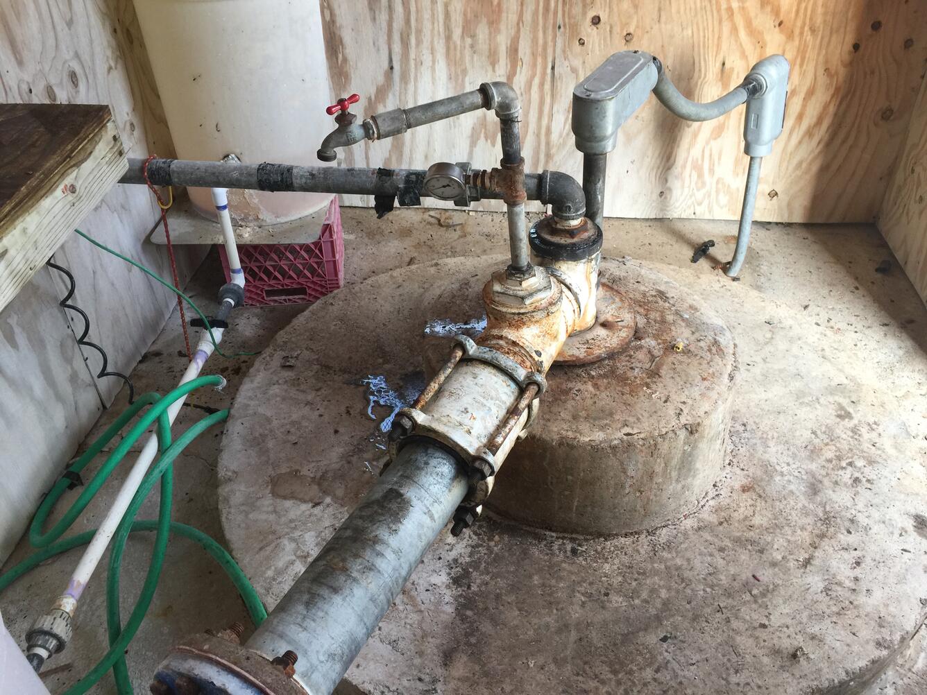 Private well in Central Texas