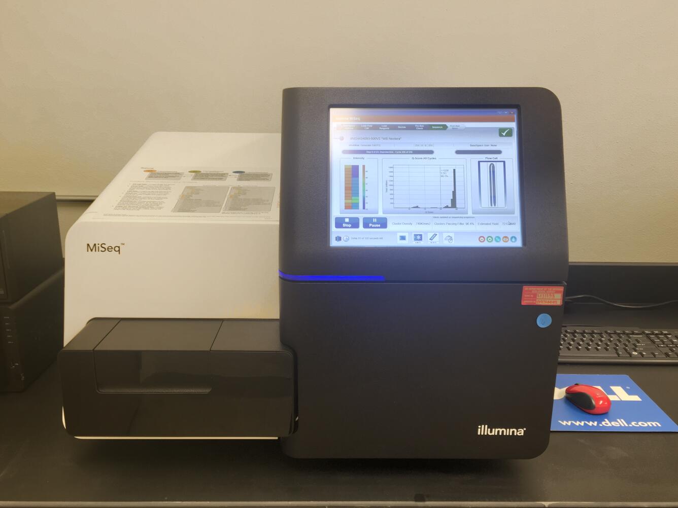 The genomic sequencer in the Molecular Ecology Lab