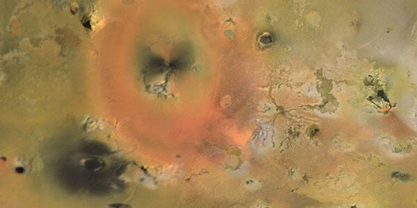 Portion of global mosaic of IO 