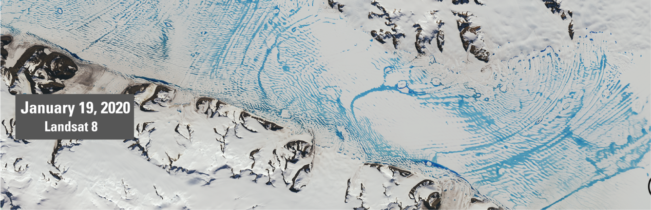 Antarctica Landsat 8 Imagery