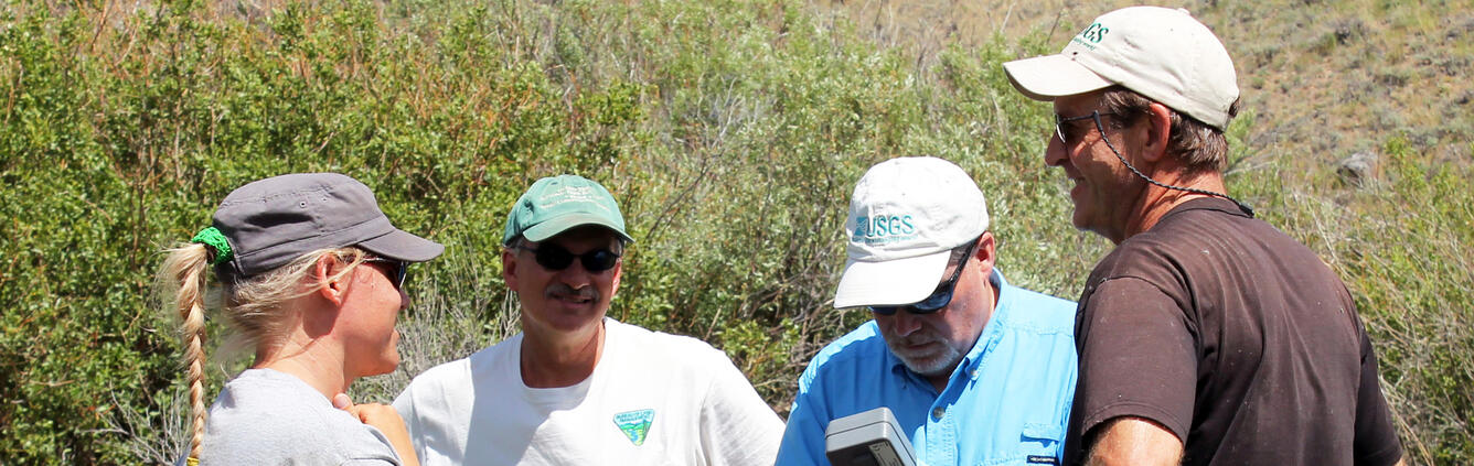 USGS and BLM scientists collaborating on abandoned mine drainage study