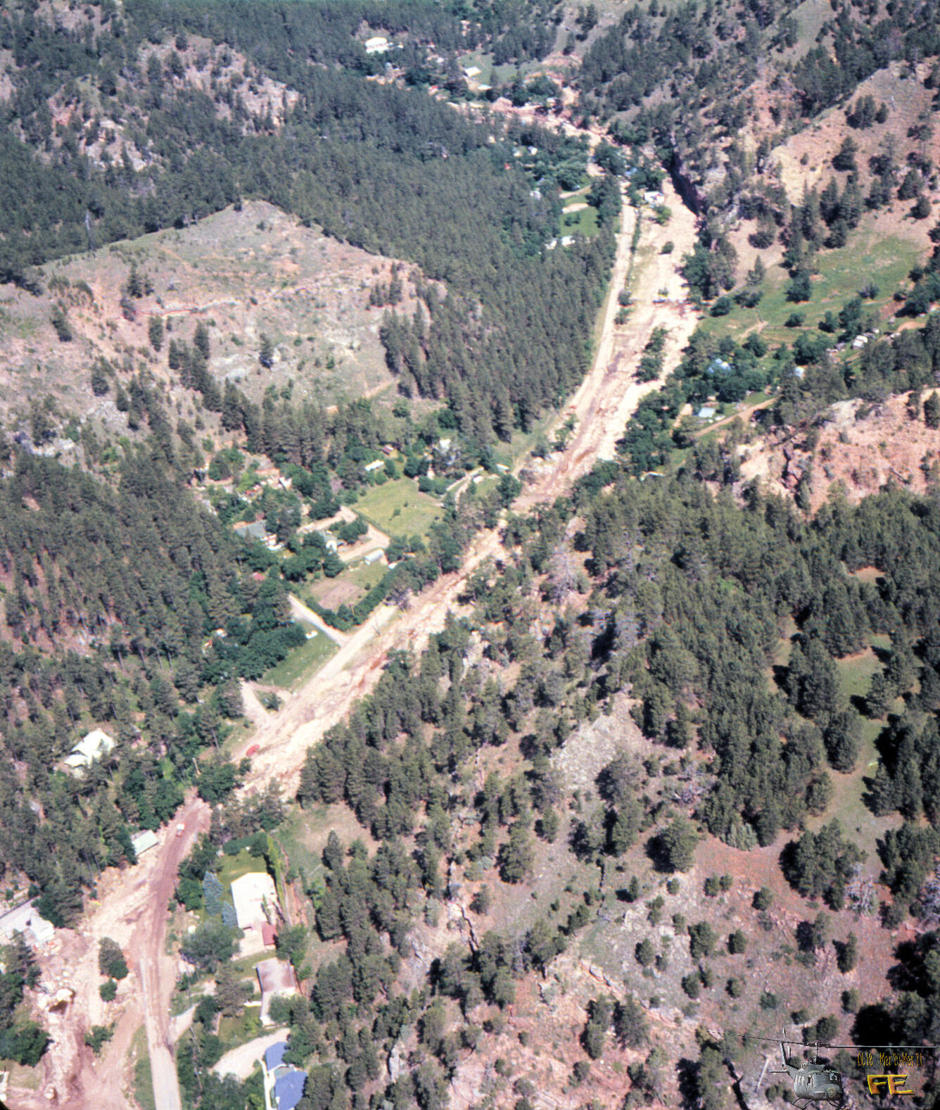Clehorn Canyon looking west