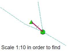 Elevation derived hydrography conflation error example 7