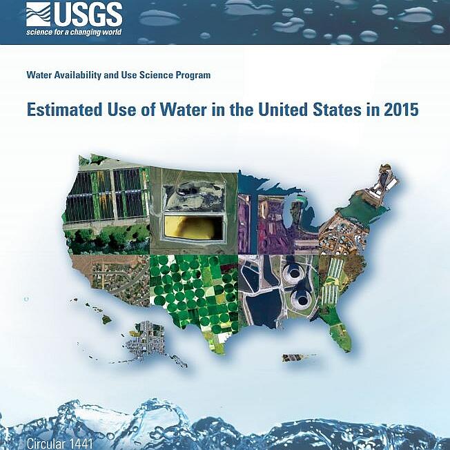 Estimated use of water in the United States in 2015