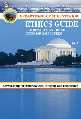 Cover of Ethics Guide for Department of the Interior Employees