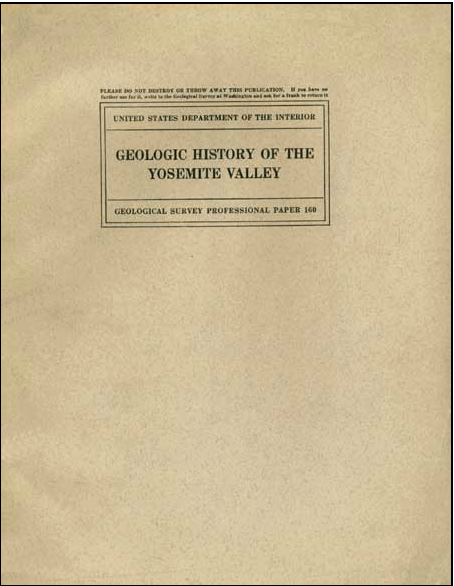 Thumbnail cover image of USGS Professional Paper160. 