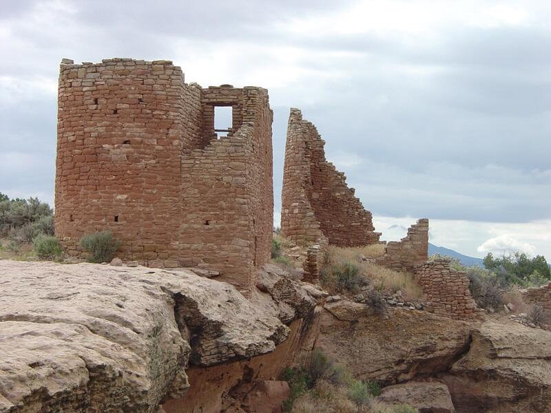 This is a photo of Hovenweep Castle.