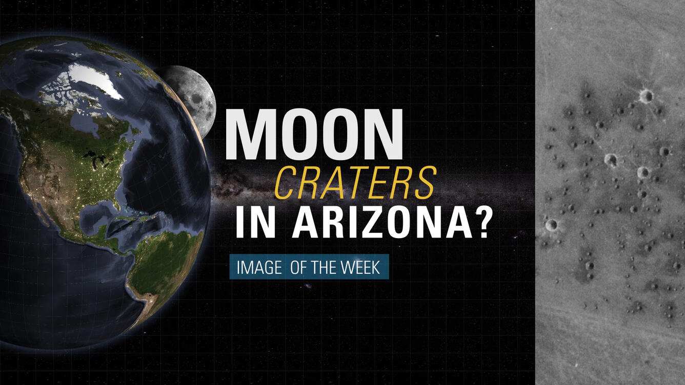 Thumbnail for Image of the Week - Moon Craters in Arizona