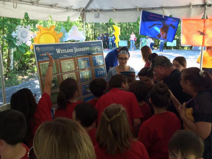 The CWPPRA outreach staff at WARC are involved in a number of public education activities, including community festivals