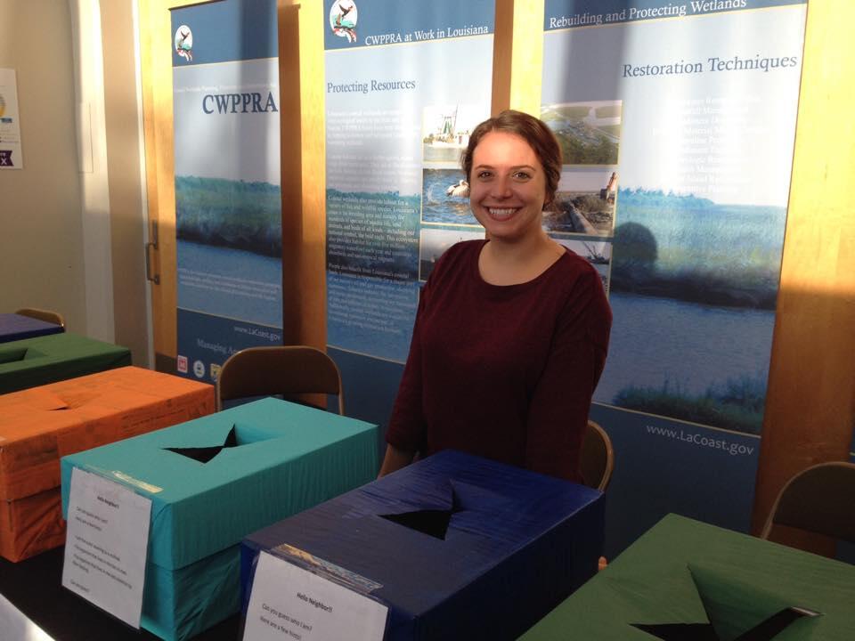 The CWPPRA outreach staff at WARC represents the CWPPRA Task Force at workshops to promote coastal wetlands restoration