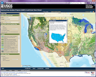 Screenshot of the GAP National Land Cover Data Viewer