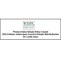 Lucy Jones Receives 2016 WSSPC Lifetime Achievement Award