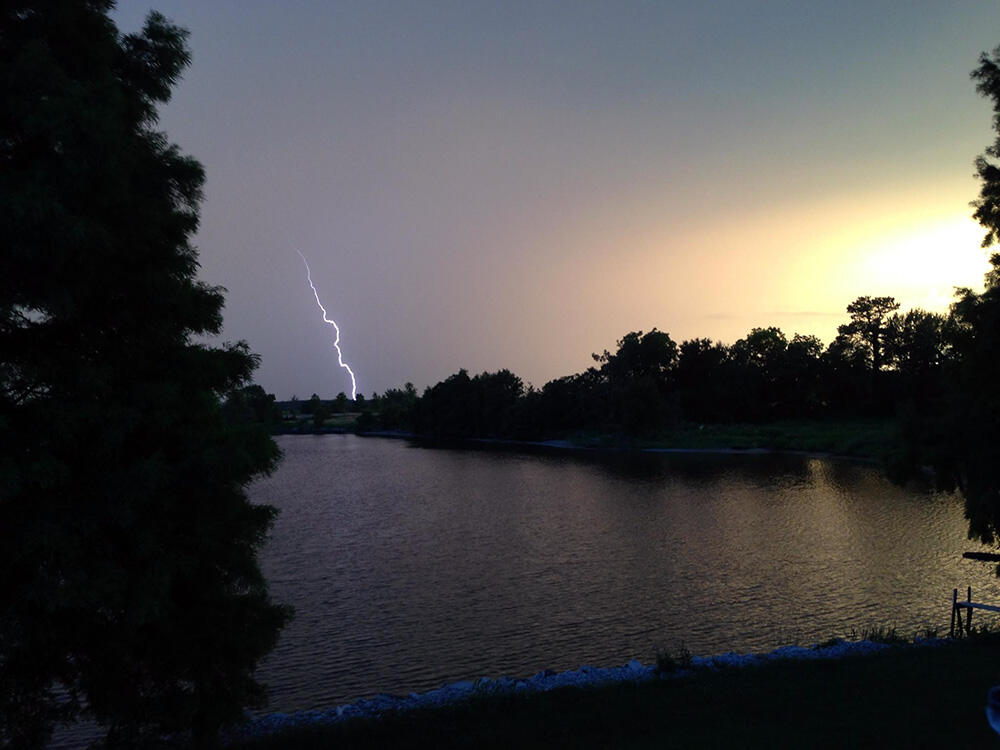 Storm on Nanticoke River, MD