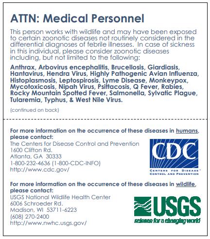 NWHC Medical Alert Wallet thumbnail