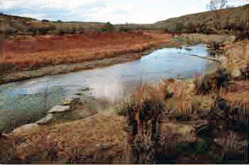 Muddy Creek near Kremmling, CO, October 2003