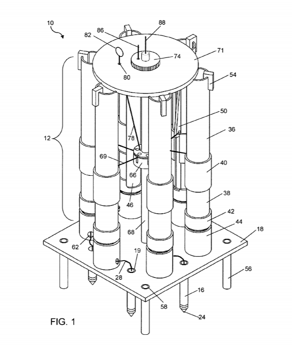 Pore Water Profiler (Patent 8,051,727 B1)