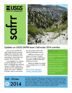 SAFRR Newsletter Fall-Winter 2014 cover