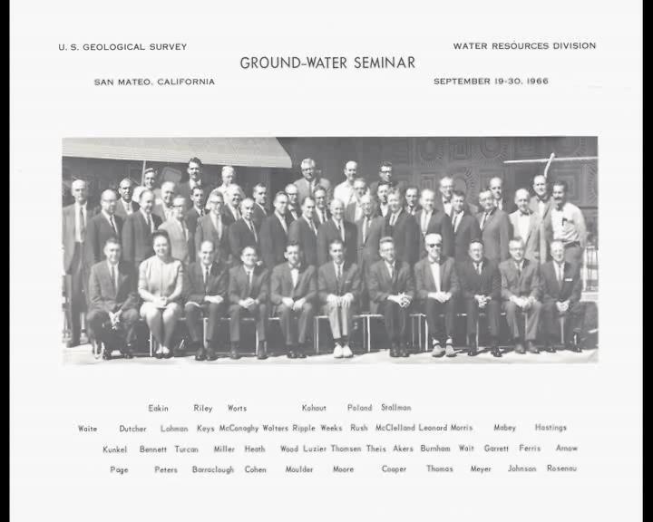 Ground-Water Seminar Sept 1966