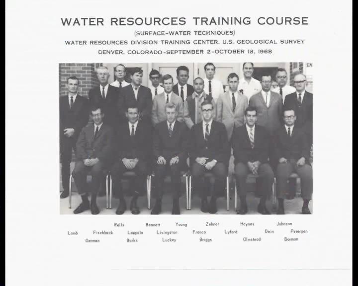 Water Resources Training Course (Surface-Water Techniques)