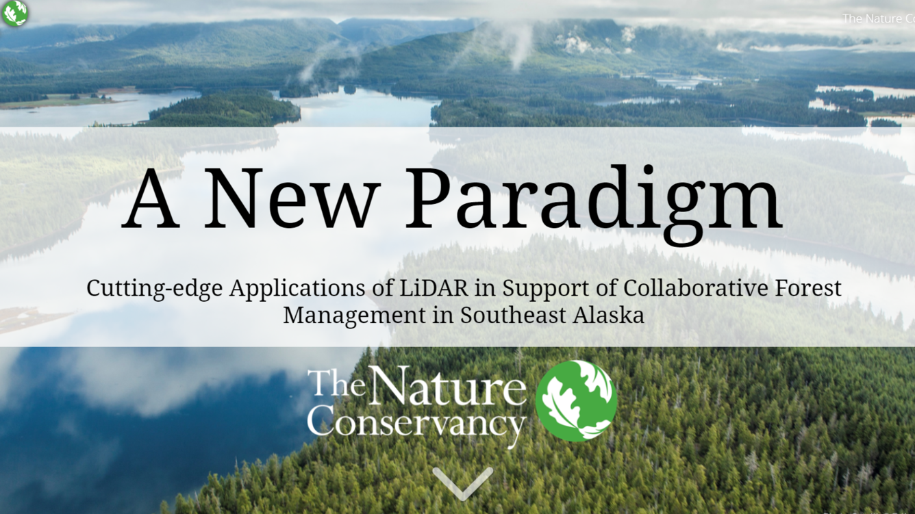 Cover Image for The Nature Conservancy's A New Paradigm Story Map