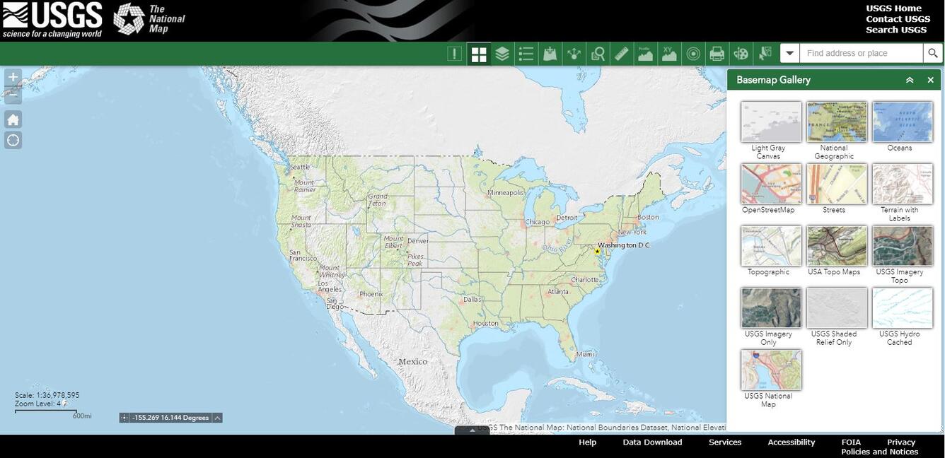 The National Map Viewer