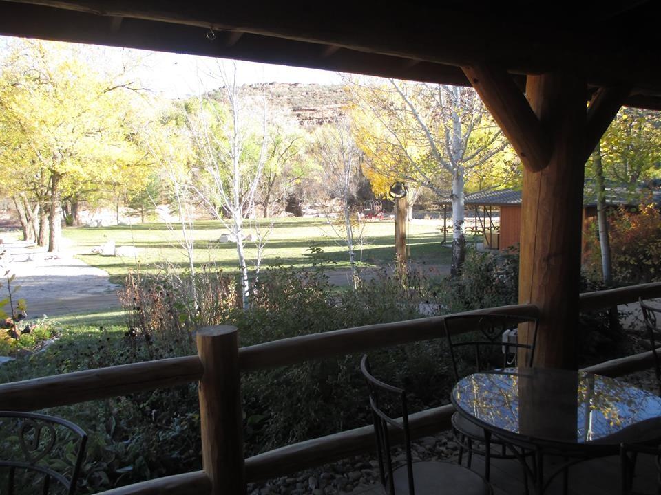 View from the porch restored after 2013 Big Thompson Flood, Sylvan Dale Ranch