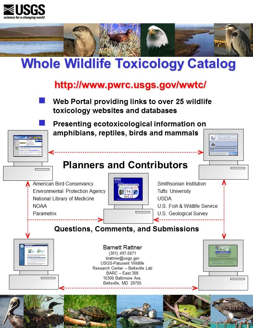 Whole Wildlife Toxicology Catalog