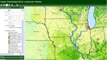 Upper Mississippi River System Land Cover Viewer