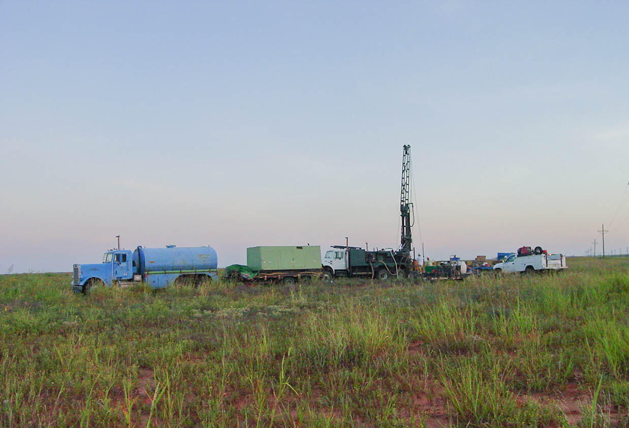 Drill rig, High Plains TX