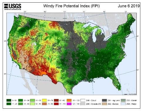 Fire Danger Data Products and Tools