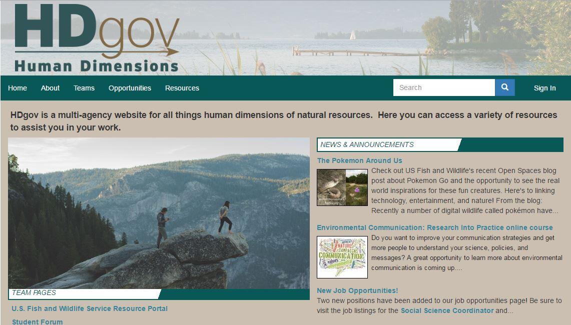 A screenshot of the HDgov site. 