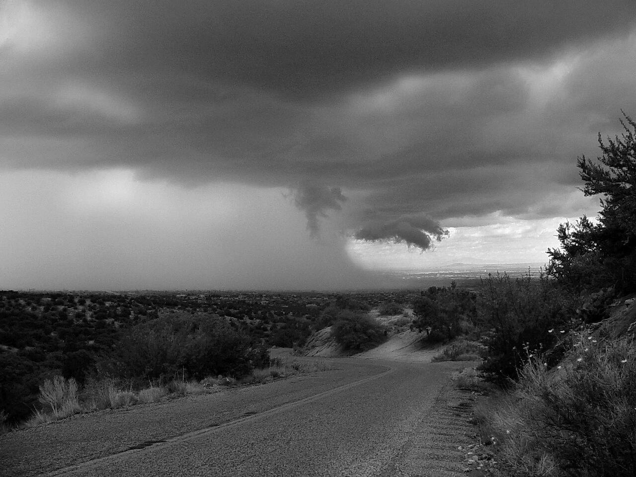 Storm in New Mexico, New Mexico Water Science Center