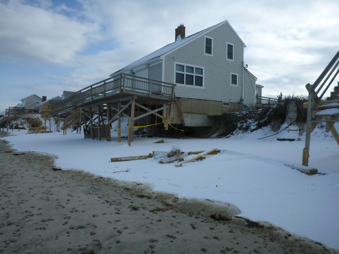 House damaged by February 2021 storm