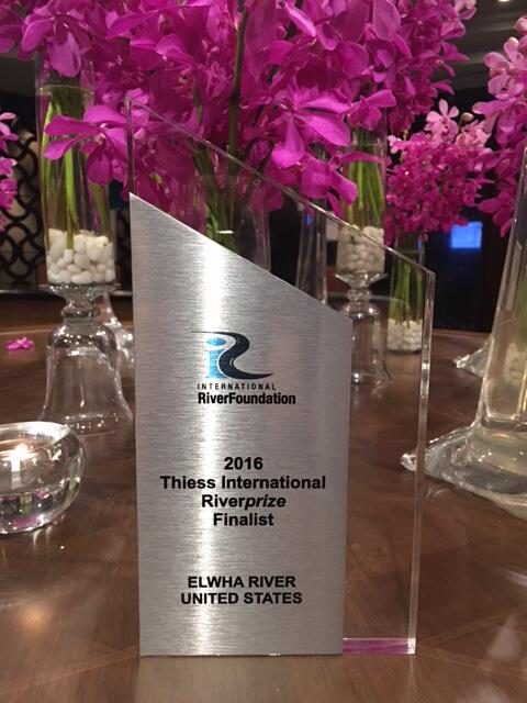 Elwha River Restoration Project finalist award.