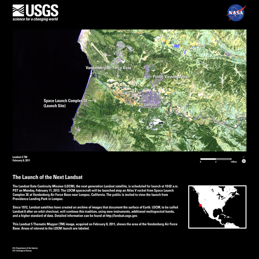Launch of the Next Landsat- Feb 2013