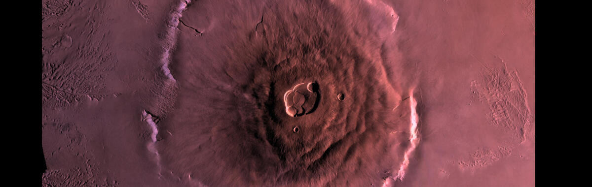 Olympus Mons taken by Viking Orbit 
