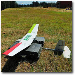 UAV - Unmanned Aerial Vehicle used to remotely collect data used in hydrologic studies.