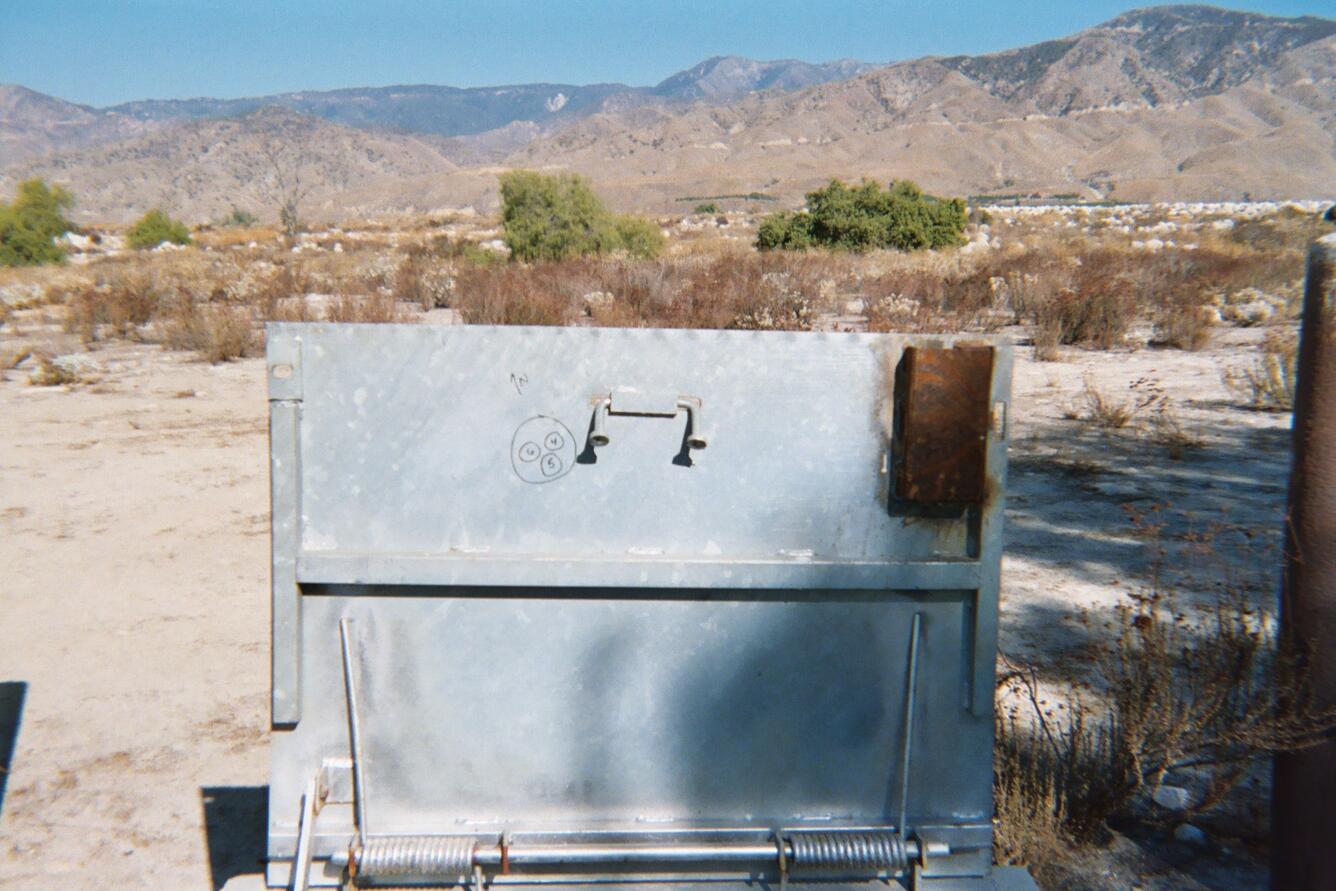Photo of SBCC2 well vault looking north