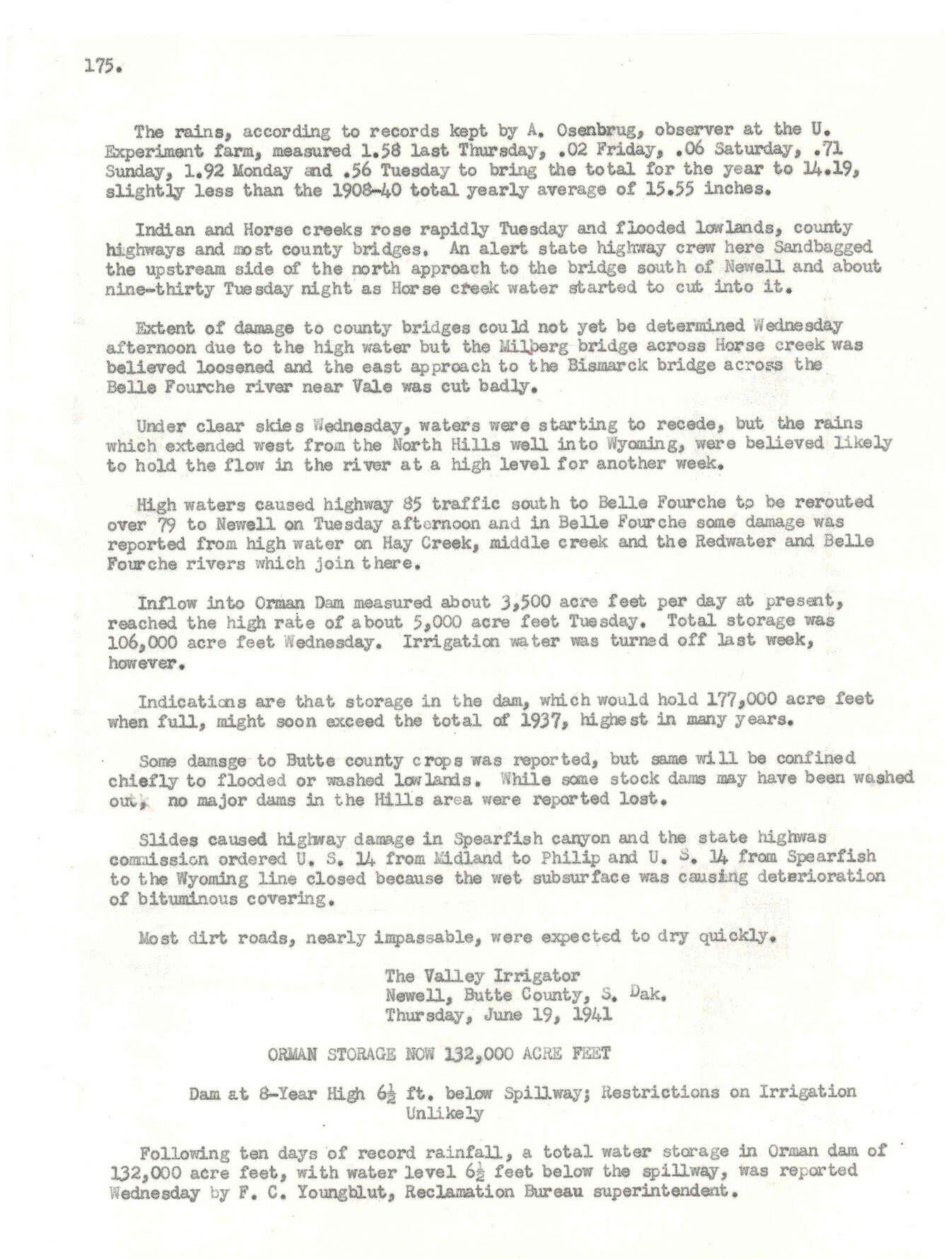Valley Irrigator (June 12, 1941) Page 2