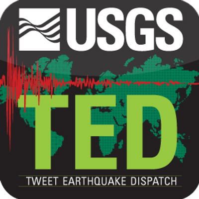 USGS Tweet Earthquake Dispatch or TED icon