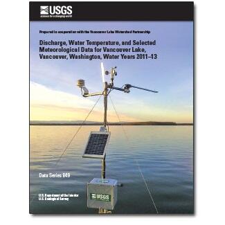 Discharge, Water Temperature, and Selected Meteorological Data for Vancouver Lake Report Cover