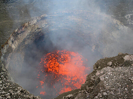 MP3 Sound file of lava lake activity from inside Halema‘uma‘u Crate...