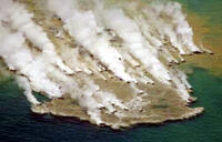 Submarine eruptions - volcanoes on the rise...