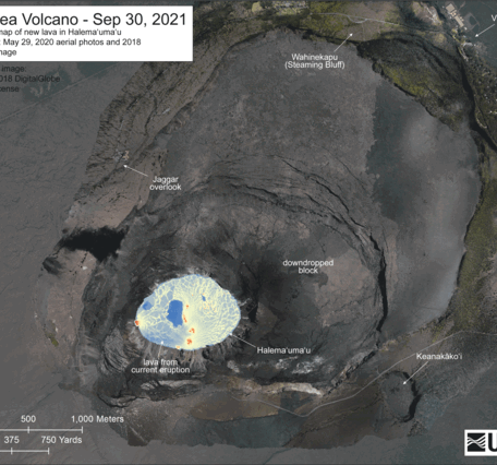Animated gif of eruption maps